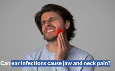 Can ear infections cause jaw and neck pain?